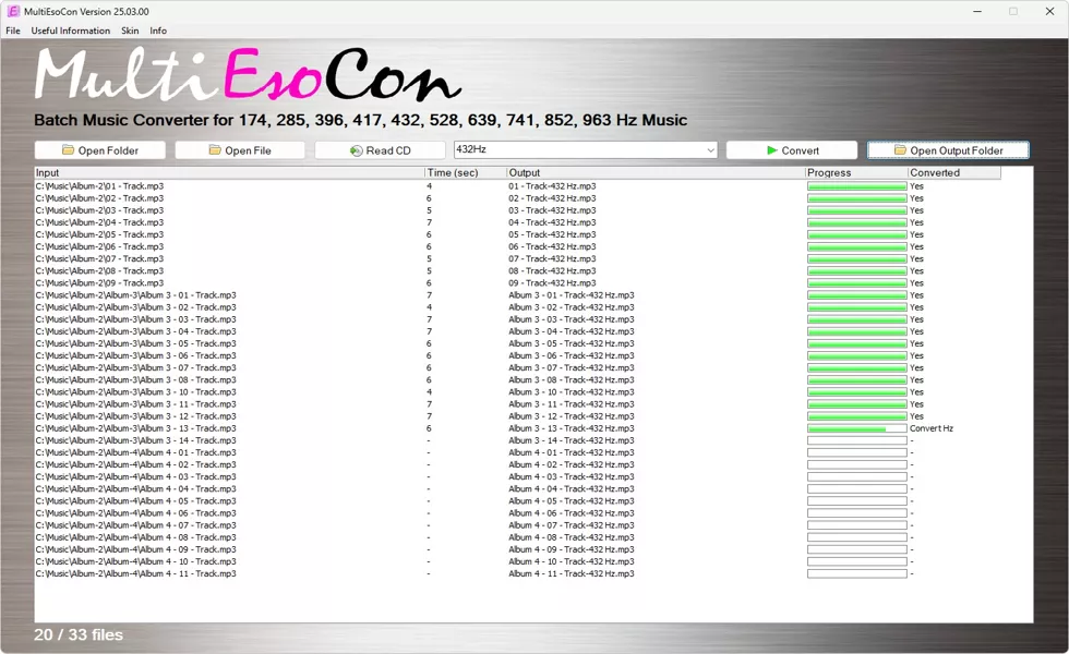 432Hz Converter by IN MEDIA KG 432Hz Converter by IN MEDIA KG